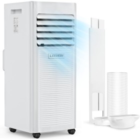 9000 BTU Portable Air Conditioner 3 in 1 Air Conditioner Dehumidifier and Fan, Remote Control, 24H Timer, Sleep Mode and
