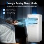 9000 BTU Portable Air Conditioner 3 in 1 Air Conditioner Dehumidifier and Fan, Remote Control, 24H Timer, Sleep Mode and