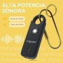 RINGUARD - Alarma Personal para Mujeres - Ring Alarm con Sonido Alta Potencia (135 db) y Flash Intenso e Intermitente - Llavero