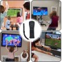 Control remoto de Wii: controlador de juego Controlador Wii Conexión de sensor de movimiento remoto inalámbrico Controlador de