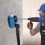 HERZO Aspirador para taladro, Colector de polvo para taladro Caperuza de aspiración para percutor/Martillo eléctrico/taladro