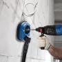 HERZO Aspirador para taladro, Colector de polvo para taladro Caperuza de aspiración para percutor/Martillo eléctrico/taladro