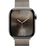 Apple Watch Series 10 GPS + Cellular Smartwatch con Caja de Titanio Pizarra de 46 mm y Correa Deportiva Negro - Talla S/M.