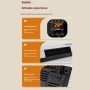 Air Conditioners for Rooms - 2000W Remote Control Wall Mounted Air Cooler - Winter Warmer, Small Multifunctional Refrigerators,