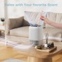 AROEVE Air Purifier with HEPA Filter H13 of 3 Stages, with an Energy Consumption of Only 5W, Quiet at 22db with Aroma, Fights
