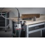 wolfcraft Soporte combinado, aluminio fundido, giratorio I 4800000 I Práctico soporte para taladros en cualquier posición