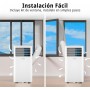 COMFEE Penguin Portable Air Conditioner 8000 BTU / 2000 Refrigerators – Air Conditioner without Outdoor Unit – Quiet Low