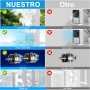 Quiet Portable Air Conditioner, 1100 ml Portable Air Cooler, Mini Condizionatore d'aria with 3 Fan Speeds, 3 Misting Modes for