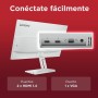 Lenovo L24i-4B - Monitor 23.8" (IPS, 1920 x 1080 px, 16:9, 100 Hz, Tiempo de Respuesta 4ms, HDMI, VGA, Montaje VESA 100 mm,