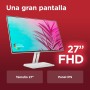 Lenovo L24i-4B - Monitor 23.8" (IPS, 1920 x 1080 px, 16:9, 100 Hz, Tiempo de Respuesta 4ms, HDMI, VGA, Montaje VESA 100 mm,