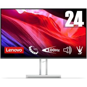 Lenovo L24i-4B - Monitor 23.8" (IPS, 1920 x 1080 px, 16:9, 100 Hz, Tiempo de Respuesta 4ms, HDMI, VGA, Montaje VESA 100 mm,