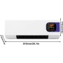Wall Air Conditioner - Remote Control Wall Air Cooler | 2000W Electric Wall Heater | Dual Use Wall Heater Machine For Bedroom