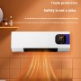 Wall Air Conditioner - Remote Control Wall Air Cooler | 2000W Electric Wall Heater | Dual Use Wall Heater Machine For Bedroom
