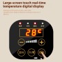 Wall Air Conditioner - Remote Control Wall Air Cooler | 2000W Electric Wall Heater | Dual Use Wall Heater Machine For Bedroom