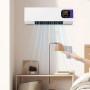 Wall Air Conditioner - Remote Control Wall Air Cooler | 2000W Electric Wall Heater | Dual Use Wall Heater Machine For Bedroom