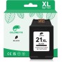 COLORETTO 21 XL Remanufacturado Cartucho de Tinta para HP 21XL Negro DeskJet F4180 D1560 D2460 F380 F370 F2180 F2280 D1460 3940