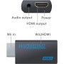 Convertidor Wii a HDMI, Adaptador,Admite todos los modos de pantalla Wii, salida de pantalla HD, Conversión de señal WII a 720p