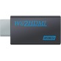 Convertidor Wii a HDMI, Adaptador,Admite todos los modos de pantalla Wii, salida de pantalla HD, Conversión de señal WII a 720p
