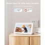 COOAU 4G LTE Cámara Vigilancia Exterior con Sim, 2K 3MP QHD Camara 4G Solar sin Cable con Batería, PTZ 355°/90°, Visión