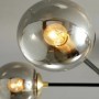 Lámpara de techo Led Simple y moderna, iluminación dorada para sala de