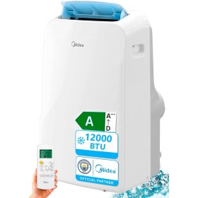 MIDEA Penguin Portable Air Conditioner 3 in 1 | 3000 Fridges / 12000 BTU | Quiet Air Conditioner 43 m² – Dehumidifier Fan Air