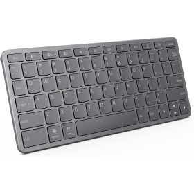 Lenovo Teclado Inalámbrico Multidispositivo (Android, Windows, iPadOS - Bluetooth, USB-C, 12 Teclas de Función) QWERTY Español -