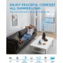 MIDEA Penguin Portable Air Conditioner 3 in 1 | 3000 Fridges / 12000 BTU | Quiet Air Conditioner 43 m² – Dehumidifier Fan Air