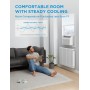 MIDEA Penguin Portable Air Conditioner 3 in 1 | 3000 Fridges / 12000 BTU | Quiet Air Conditioner 43 m² – Dehumidifier Fan Air