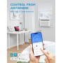 MIDEA Penguin Portable Air Conditioner 3 in 1 | 3000 Fridges / 12000 BTU | Quiet Air Conditioner 43 m² – Dehumidifier Fan Air