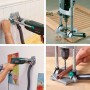wolfcraft Guía para taladrar móvil tecmobil I 4522000 I Para un taladrado móvil seguro