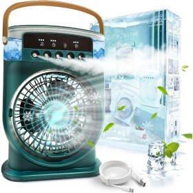 4 in 1 Mini Air Conditioner, Quiet Portable Air Conditioner, Mini Air Conditioner, Portable Fan, Mini Cooler, Type-C Water