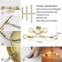 Luces de techo LED modernas, lámparas de techo LED industriales de hie