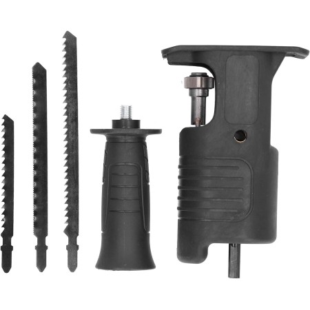 Kit de Accesorios para Sierras de Sable para Taladro Inalámbrico con Hojas para Sierras Caladoras de Corte de Madera Y Metal