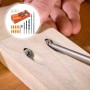 Juego de Brocas de Inglete para Carpintería de 28 Piezas, Posicionamiento Preciso, Fácil de Unir, Herramientas de