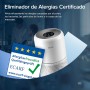 LEVOIT Air Purifier with HEPA Filter, CADR 195m³/h to 41㎡, Compatible Alexa and APP, Smart Mode, 22dB Sleep Mode Eliminates