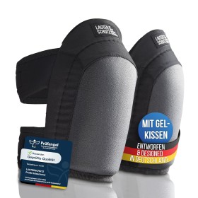 LauterSchutz® - Rodilleras de gel profesionales para trabajar, para suelos y baldosas, revestimiento antideslizante y cómodo