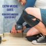 LauterSchutz® - Rodilleras de gel profesionales para trabajar, para suelos y baldosas, revestimiento antideslizante y cómodo