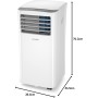 COMFEE Penguin Portable Air Conditioner 7000 BTU/1800 Frigoriías Breezy Cool Pro – Air Conditioner Without Outdoor Unit, Low