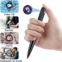 H+Y Cámaras Espia Pen, Mini Camara Espia Camufladas 1080P HD Detección de Movimiento Oculta y Grabación, Visión Nocturna, Spy