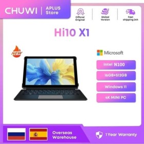 CHUWI Hi10 X1, tableta portátil 2 en 1,8GB DDR5 256GB SSD, gráficos In