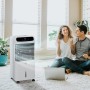 HOMCOM Evaporative Climate Control Low Consumption 4 in 1 Humidifier Climate Control Negative Ion Tank 12L Remote Control 3