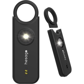 SnapSiren: Alarma Personal de Seguridad para Mujer y Hombre - Dispositivo de Defensa Portátil - Sirena de 135 dB y Luz
