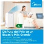 Midea Penguin Portable Air Conditioner | 2300 Fridges / 9000 BTU | Quiet 2700 W Cool Portable Air Conditioner | Cool Pump Cooler
