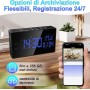 UYIKOO Cámara Espía Oculta WiFi, 5G/2,4G WiFi Mini Camaras Espias Despertador 1080P HD, 120° Reloj con Cámara Inalambricas
