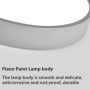 Luz LED de techo nórdica, lámpara Circular de grano Macaron, dormitori