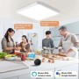Luz LED de techo moderna para el hogar, lámpara interior con Panel de 