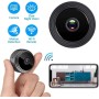 Cámara espía, WiFi1080p de vigilancia inalámbrica de Alta definición Cámara espía, con función de Cámara de vigilancia