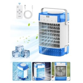Mini ventilador enfriador de aire acondicionado 4 en 1, ventilador de 