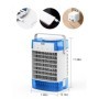 Mini ventilador enfriador de aire acondicionado 4 en 1, ventilador de 