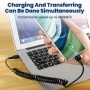 Cable de datos de carga rápida para teléfono móvil 3 en 1, 120W, para 